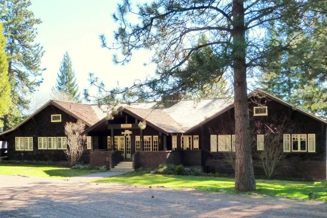 The historic Point Comfort Lodge (built 1911), Rocky Point, Oregon, NRHP-listed (2015-03-29)