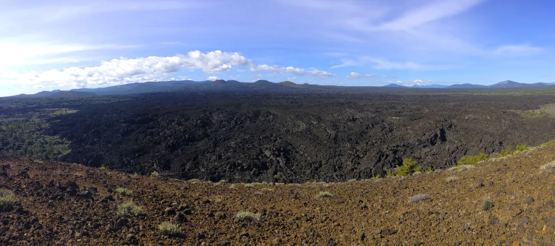 Callahan lava flow, the youngest in Lava Beds National Monument (2013-05-25)