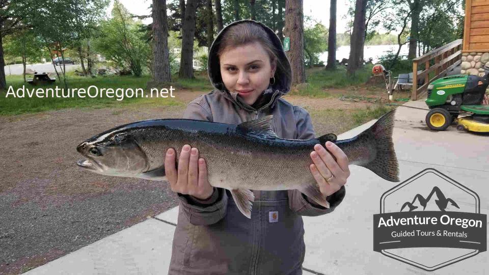 Fishing Upper Klamath Lake at Harriman Springs Resort