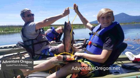 Kayak Fishing Upper Klamath Lake | Adventure Oregon